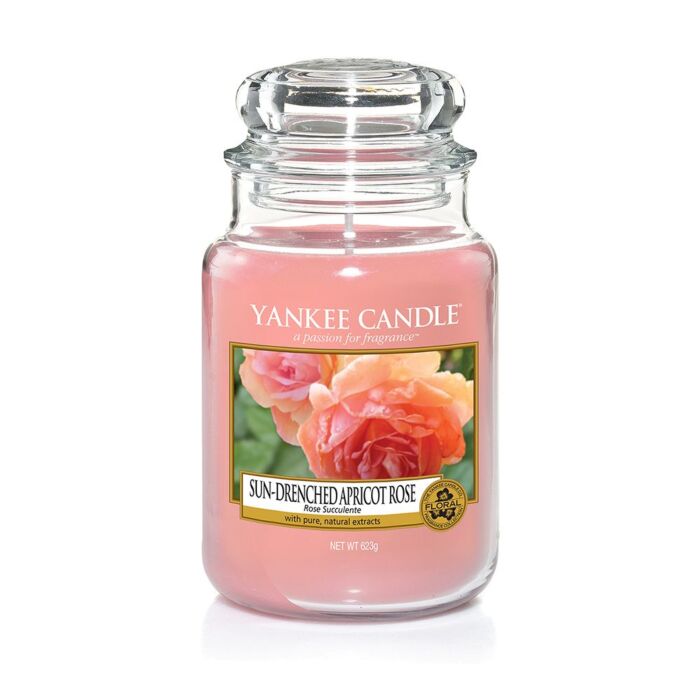 Yankee Candle Sun-Drenched Apricot Rose Large Jar Candle-1